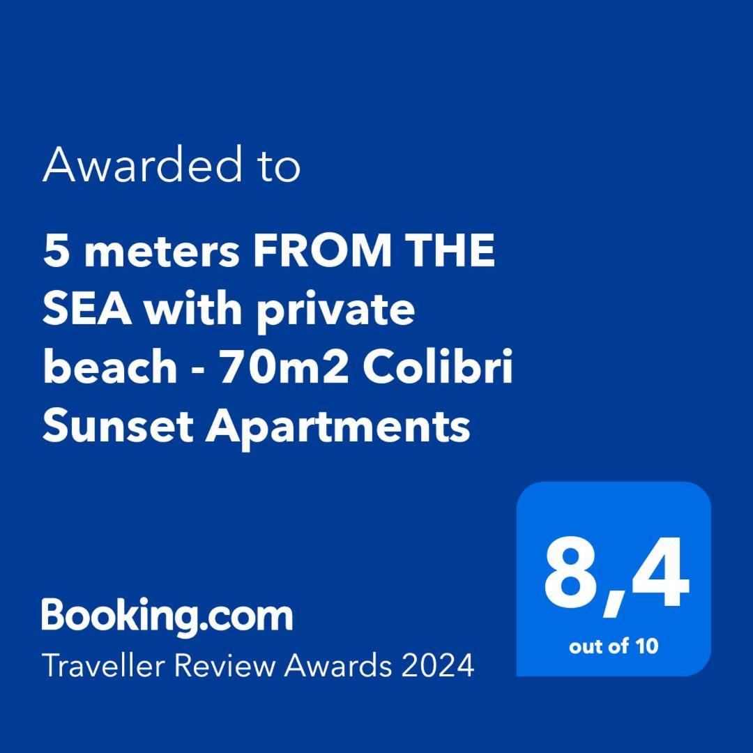 5 Meters From The Sea With Private Beach - 70M2 Colibri Sunset Apartments Sveti Petar  Εξωτερικό φωτογραφία